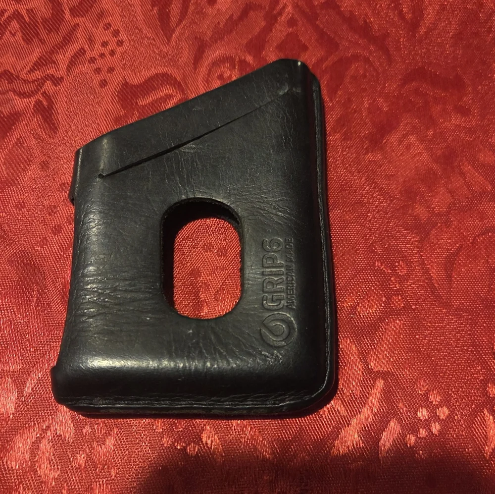 Deep Blue GRIP6 Wallet With Leather Jacket
